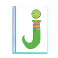 thumbnail image 1 of J Alphabet Orange Fruit Cute Pattern Book Sheet Protectors Portfolio Binder Folder, 1 of 3