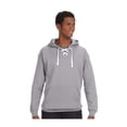 thumbnail image 1 of J America Adult Comfortable Sport Lace Hooded Sweatshirt, Style J8830, 1 of 1