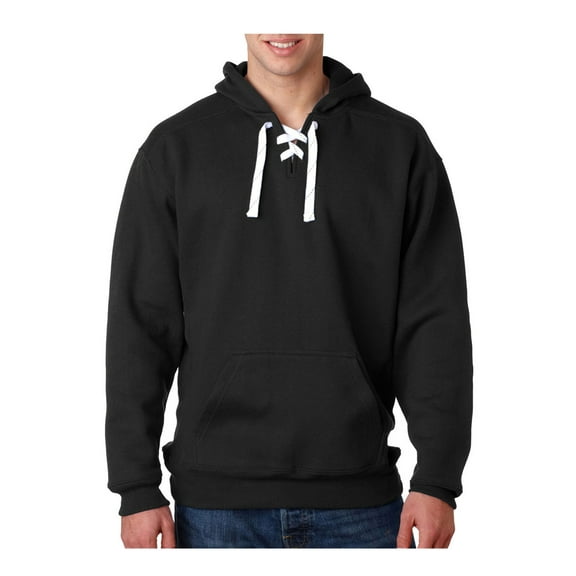 J. America - Sport Lace Hooded Sweatshirt - 8830