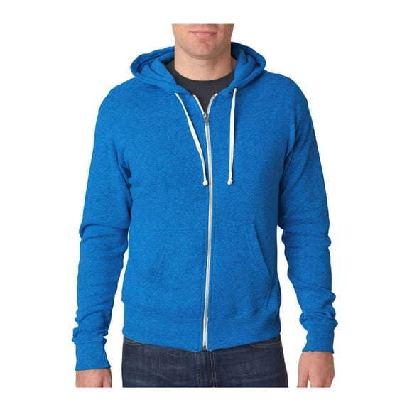 J-America Adult Full-Zip Hooded Fleece Sweatshirt, Style J8872