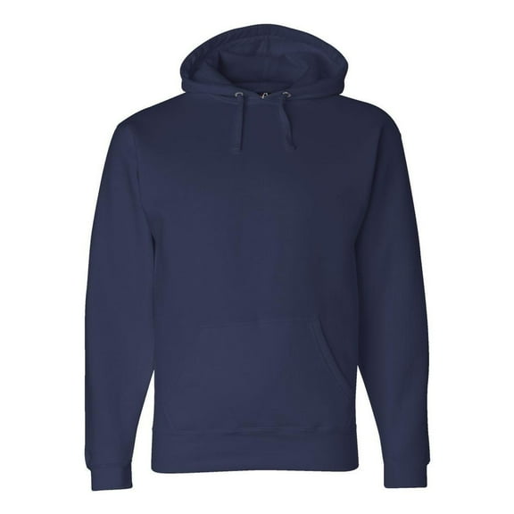 J America - Adult Premium Fleece Pullover Hooded Sweatshirt - JA8824 - TRUE NAVY - L