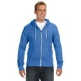 thumbnail image 1 of J America Adult Triblend Full-Zip Fleece Hood - JA8872, 1 of 4