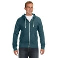 thumbnail image 1 of J America Adult Triblend Full-Zip Fleece Hood - JA8872, 1 of 4