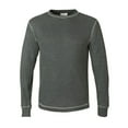 thumbnail image 1 of J America Adult Vintage Thermal Fashion Flat Lock T-Shirt, Style J8238, 1 of 1