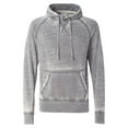 thumbnail image 1 of J-America Adult Vintage Zen Burnout Fleece Hooded Sweatshirt, Style J8915, 1 of 1