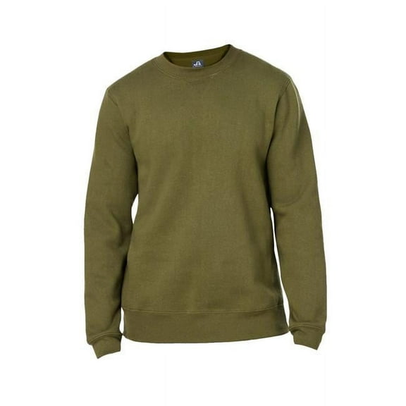 J. America B12128666 Premium Fleece Crewneck Sweatshirt, True Navy - Extra Large