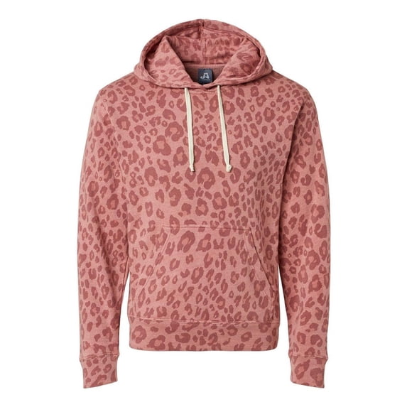 J. America Triblend Fleece Hooded Sweatshirt