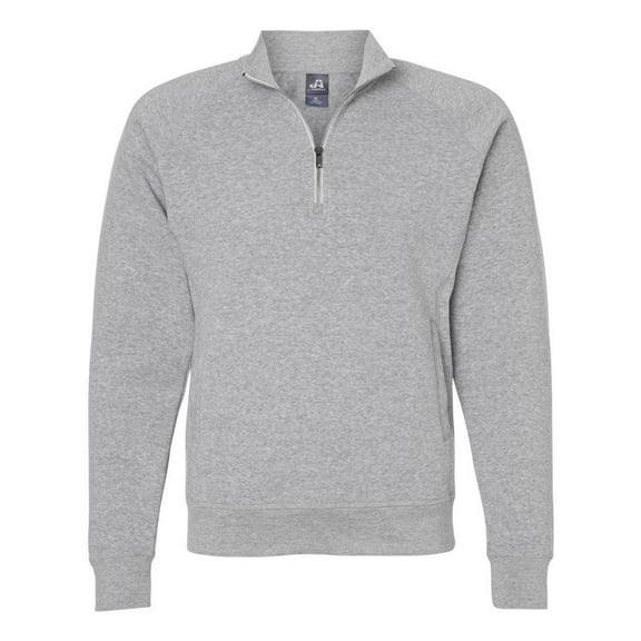 J. America Triblend Quarter-Zip Sweatshirt