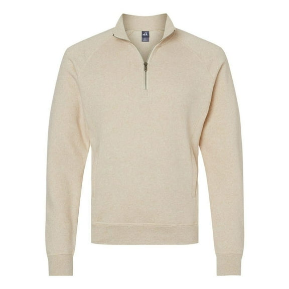 J. America Triblend Quarter-Zip Sweatshirt