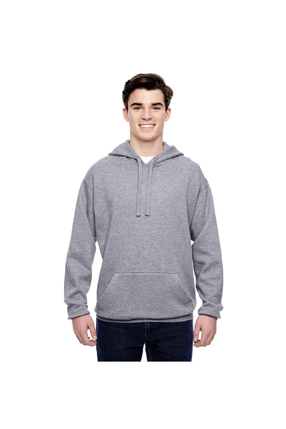 J-America Blended Tailgate Pocket Hooded Sweatshirt, Style J8815