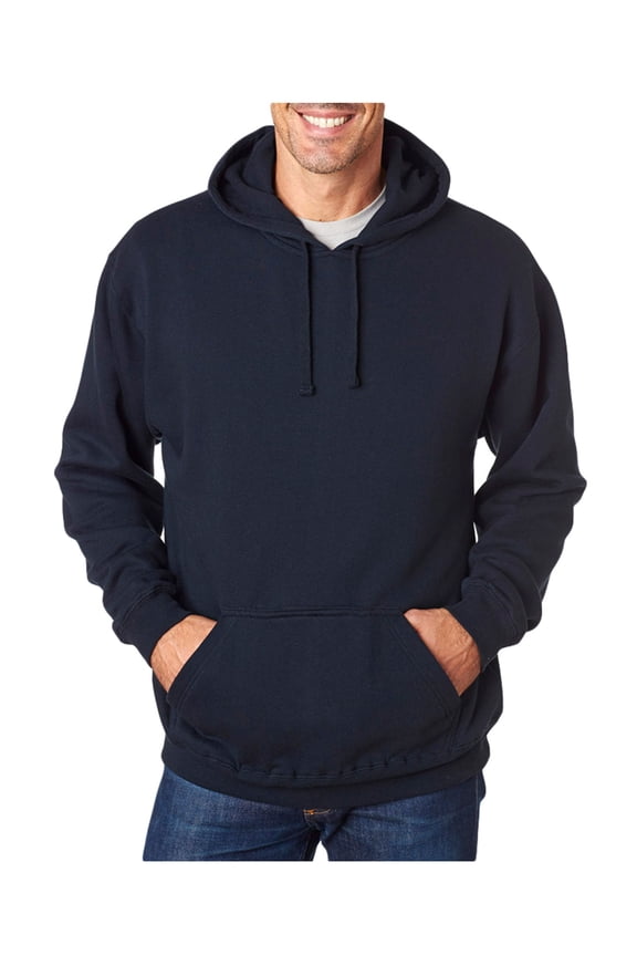 J-America Blended Tailgate Pocket Hooded Sweatshirt, Style J8815
