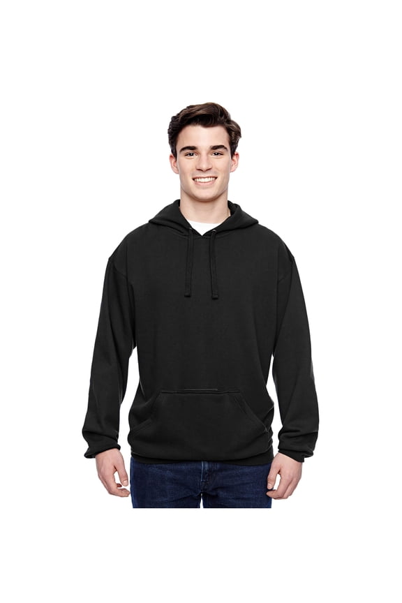 J-America Blended Tailgate Pocket Hooded Sweatshirt, Style J8815