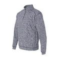 thumbnail image 1 of J. America - Cosmic Fleece Quarter-Zip Sweatshirt - 8614, 1 of 3