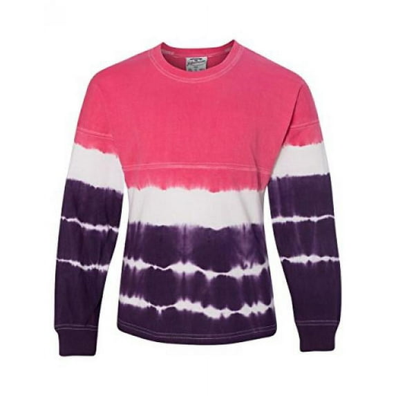 J. America - Game Day Jersey - 8229-XL-Wildberry/ Very Berry Tie-Dye