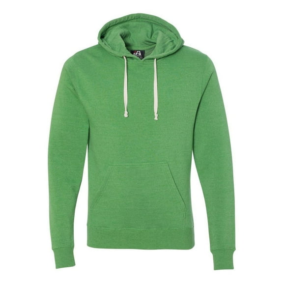 J. America Triblend Fleece Hooded Sweatshirt