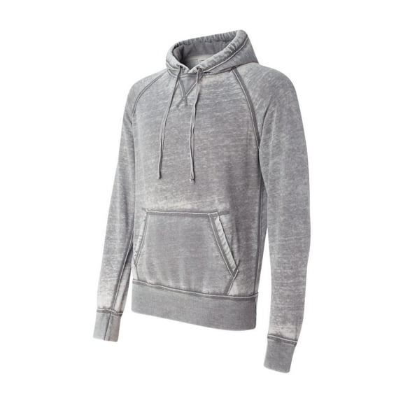 J America J8915 Men's JA Burnout Hooded Sweatshirt