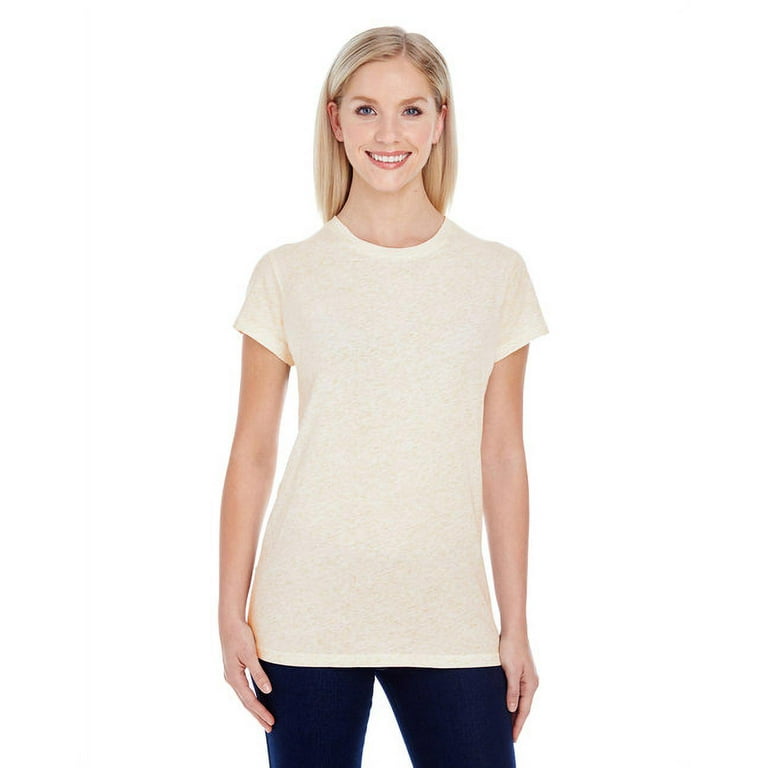 J America JA8138 Ladies Glitter T-Shirt - Walmart.com