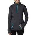 thumbnail image 1 of J America JA8617 Ladies Cosmic Fleece Quarter-Zip, 1 of 5
