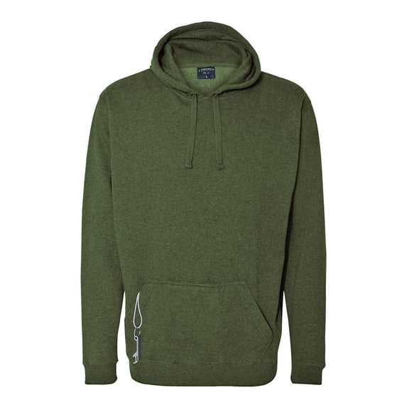 J America JA8815 Adult Tailgate Fleece Pullover Hood (2 PACK)