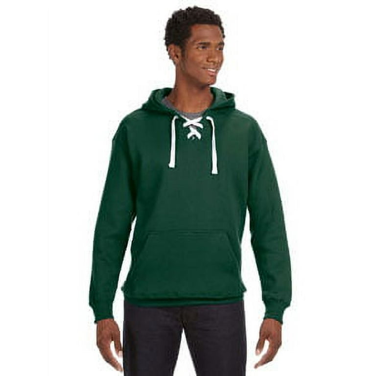 J America Hoody Sweatshirt JA8830 Unisex Sport Lace Solid Walmart