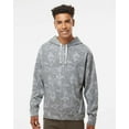 thumbnail image 1 of J. America Triblend Fleece Hooded Sweatshirt, 1 of 4
