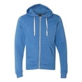 thumbnail image 1 of J America JA8872 Adult Triblend Full-Zip Fleece Hooded Sweatshirt, 1 of 5
