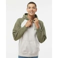 thumbnail image 1 of J America JA8885 Adult Vintage Heather Pullover Hooded Sweatshirt, 1 of 4
