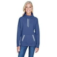 thumbnail image 1 of J America Ladies' Relay Cowl Neck - JA8653, 1 of 4