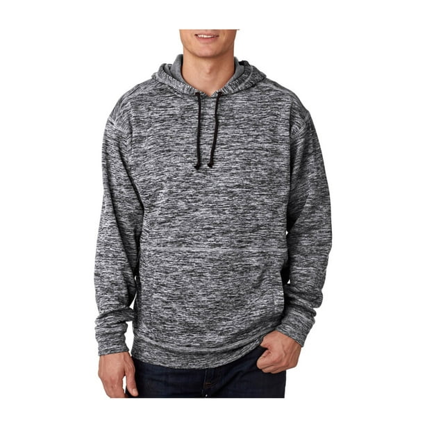 J America Men s Cosmic Side Hand Pockets Fleece Hoodie Style J8613 Walmart Business Supplies
