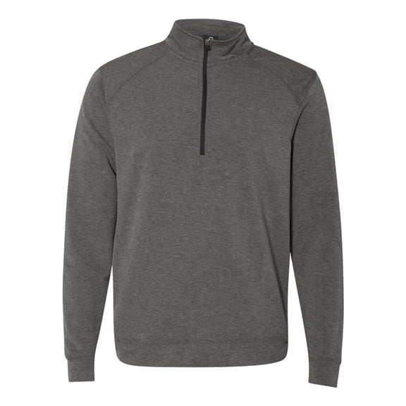 J. America Men's Omega Stretch Terry Quarter-Zip Pullover, Style 8434