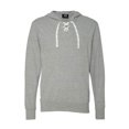 thumbnail image 1 of J America Men's Sport Lace Drawcord Front Placket Jersey Hoodie, Style J8231, 1 of 1