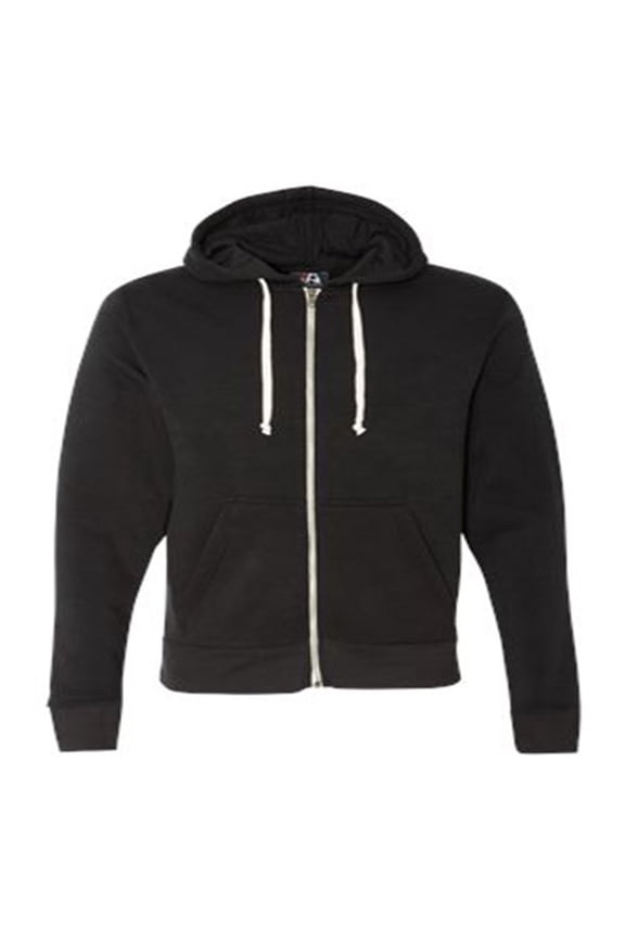 Men's Triblend Full-Zip Hooded Sweatshirt