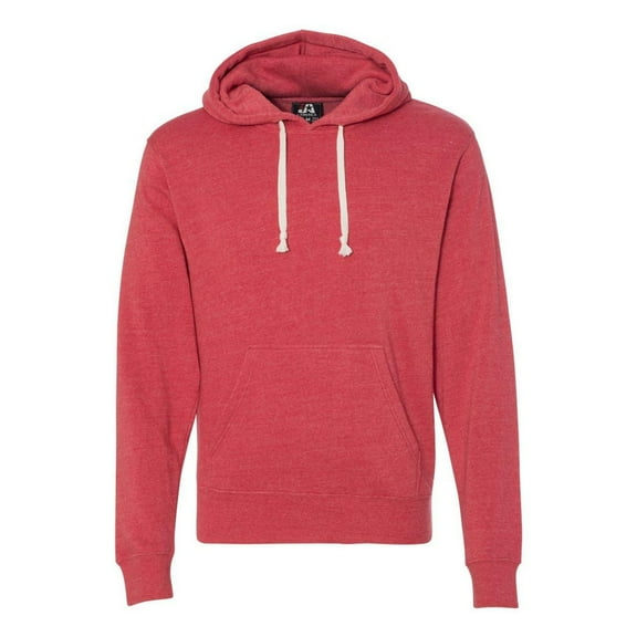 J. America Men's Triblend Hooded Sweatshirt