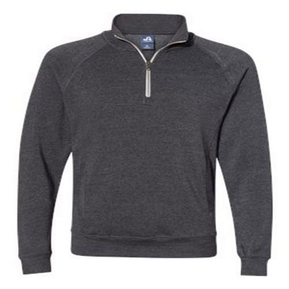 J. America Men's Triblend Quarter-Zip Sweatshirt