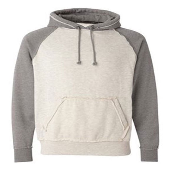 J. America Men's Vintage Heather Hooded Sweatshirt