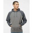 thumbnail image 1 of J. America - New Men - IWPF - Vintage Heather Hooded Sweatshirt, 1 of 5