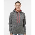 thumbnail image 1 of J. America - New Women - IWPF - Women’s Cosmic Fleece Hooded Sweatshirt, 1 of 3