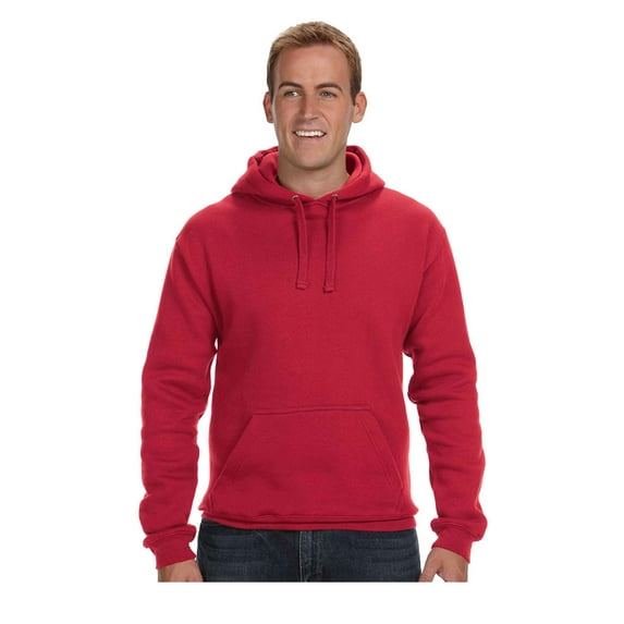J America Premium Fleece Coverstitching Pullover Hood, Style J8824