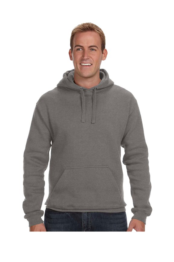J America Premium Fleece Coverstitching Pullover Hood, Style J8824