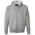 thumbnail image 1 of J America Premium Full Front Zipper Fleece Hood, Oxford, Medium, Style, JA8821, 1 of 1