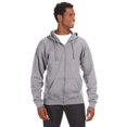 thumbnail image 1 of J. America Premium Full-Zip Hooded Sweatshirt Size up to 3XL, 1 of 3