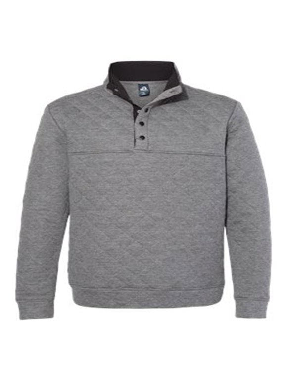 Quilted Snap Pullover