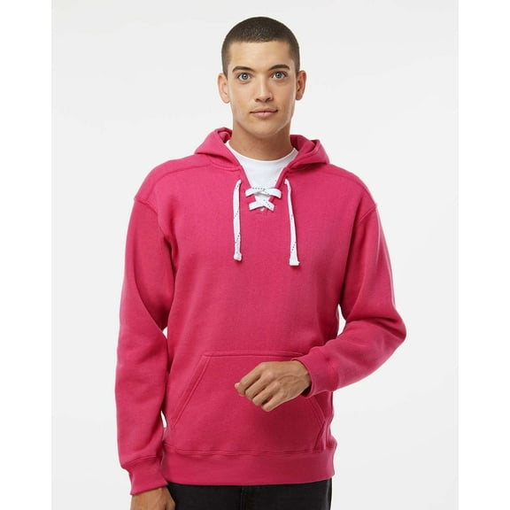 J. America Sport Lace Hooded Sweatshirt