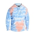thumbnail image 1 of J. America Tie-Dyed Fleece Hooded Sweatshirt, 1 of 2
