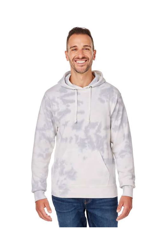 Tie-Dyed Fleece Hooded Sweatshirt