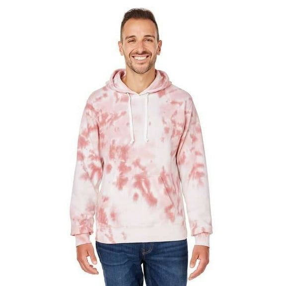 J. America Tie-Dyed Fleece Hooded Sweatshirt