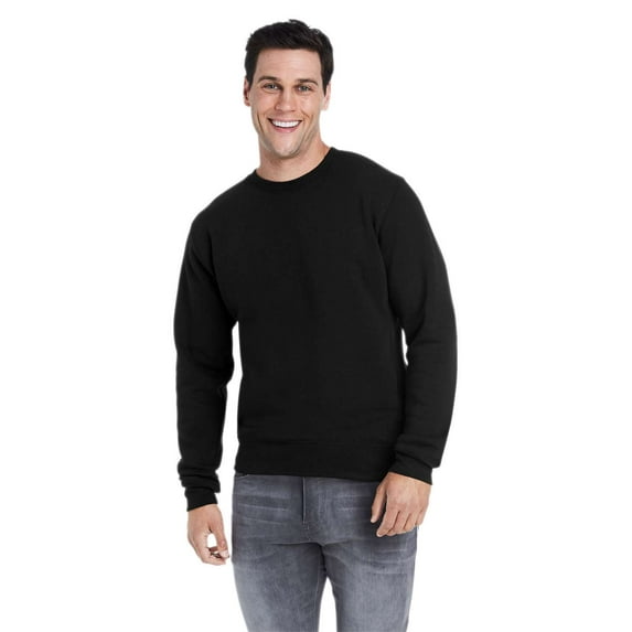 J. America Triblend Fleece Crewneck Sweatshirt
