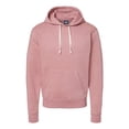 thumbnail image 1 of J. America Triblend Fleece Hooded Sweatshirt, Dusty Rose Triblend - 2XL, 1 of 2