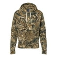 thumbnail image 1 of J. America Triblend Fleece Hooded Sweatshirt, Outdoor Camo Triblend - S, 1 of 2