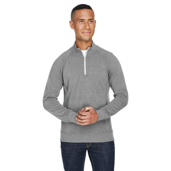 J. America - Triblend Quarter-Zip Sweatshirt - 8869